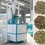 Automatic Hemp Seeds Shelling and Separating Machine